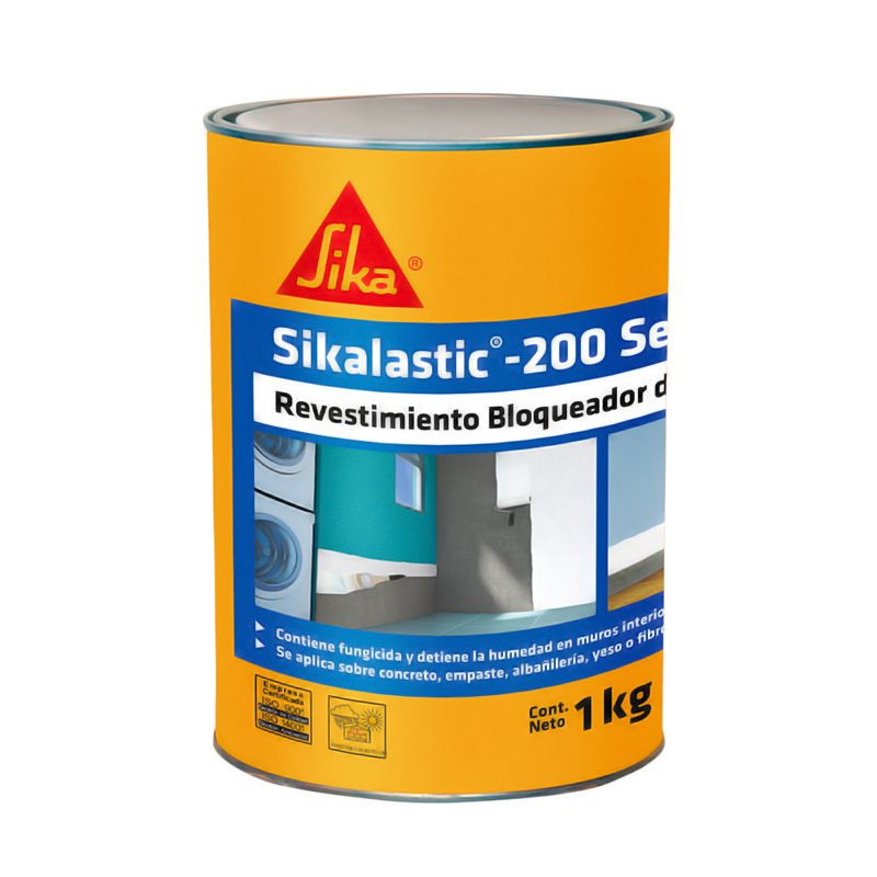 Revestimiento Impermeabilizante para muros Sikalastic® 200 Sellamuro