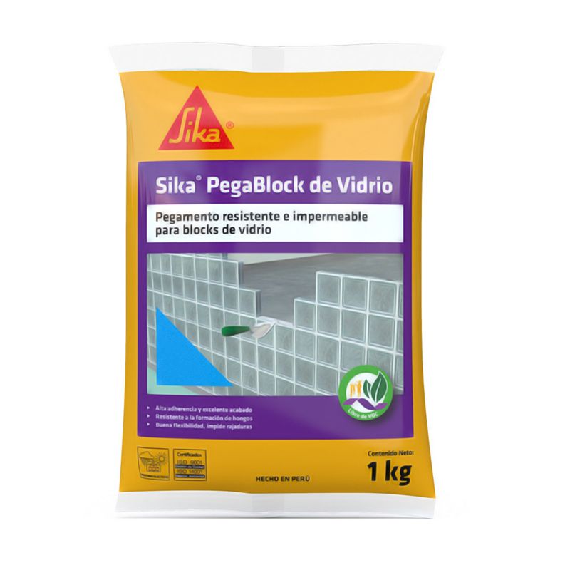 Pegamento para bloques de vidrio Sika® Pegablock