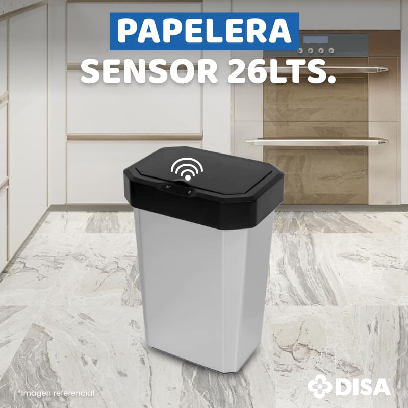 PAPELERA SENSOR 26 LTS