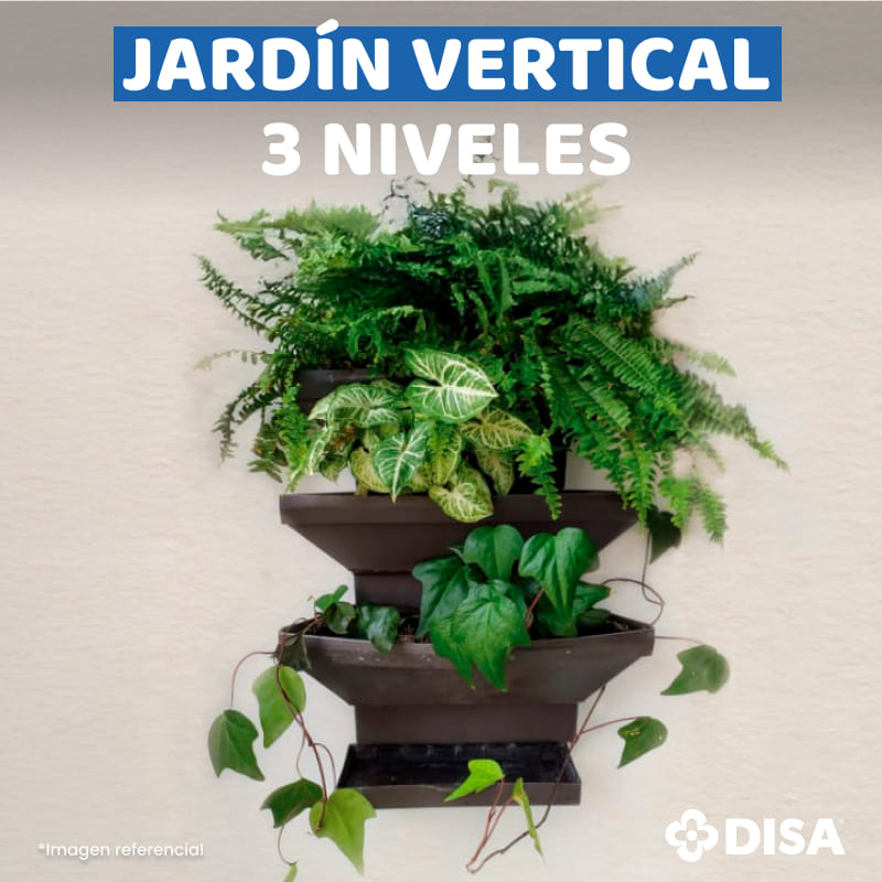 JARDÍN VERTICAL 3 NIVELES