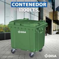 CONTENEDOR VERDE DE 1100 LTS