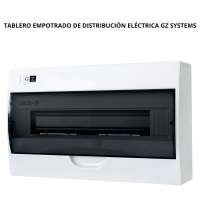 TABLERO EMPOTRADO DE DISTRIBUCIÓN ELÉCTRICA GZ SYSTEMS