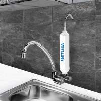 Llave de lavadero a la pared con purificador METUSA