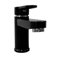 Llave de lavatorio baja tipo monocomando Fantastic Black