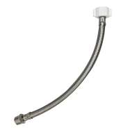 Tubos de abasto para inodoro de acero inoxidable ½”x7/8”x35cm M-H