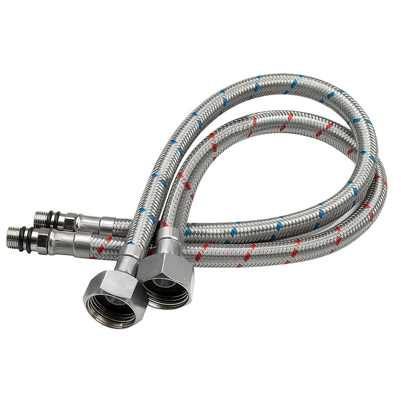 Kit de Tubos de Abasto 60 cm para Mezcladora Monocomando