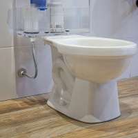 Tubos de abasto ULTRAFLEX® gris para inodoro ½”x7/8”x40cm M-H