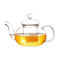 Tetera de vidrio con filtro 1000 ml