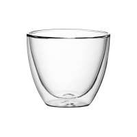 Vaso doble pared de vidrio borosilicato 400 ml