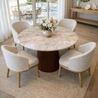 MESA DE COMEDOR CALACATTA GOLD