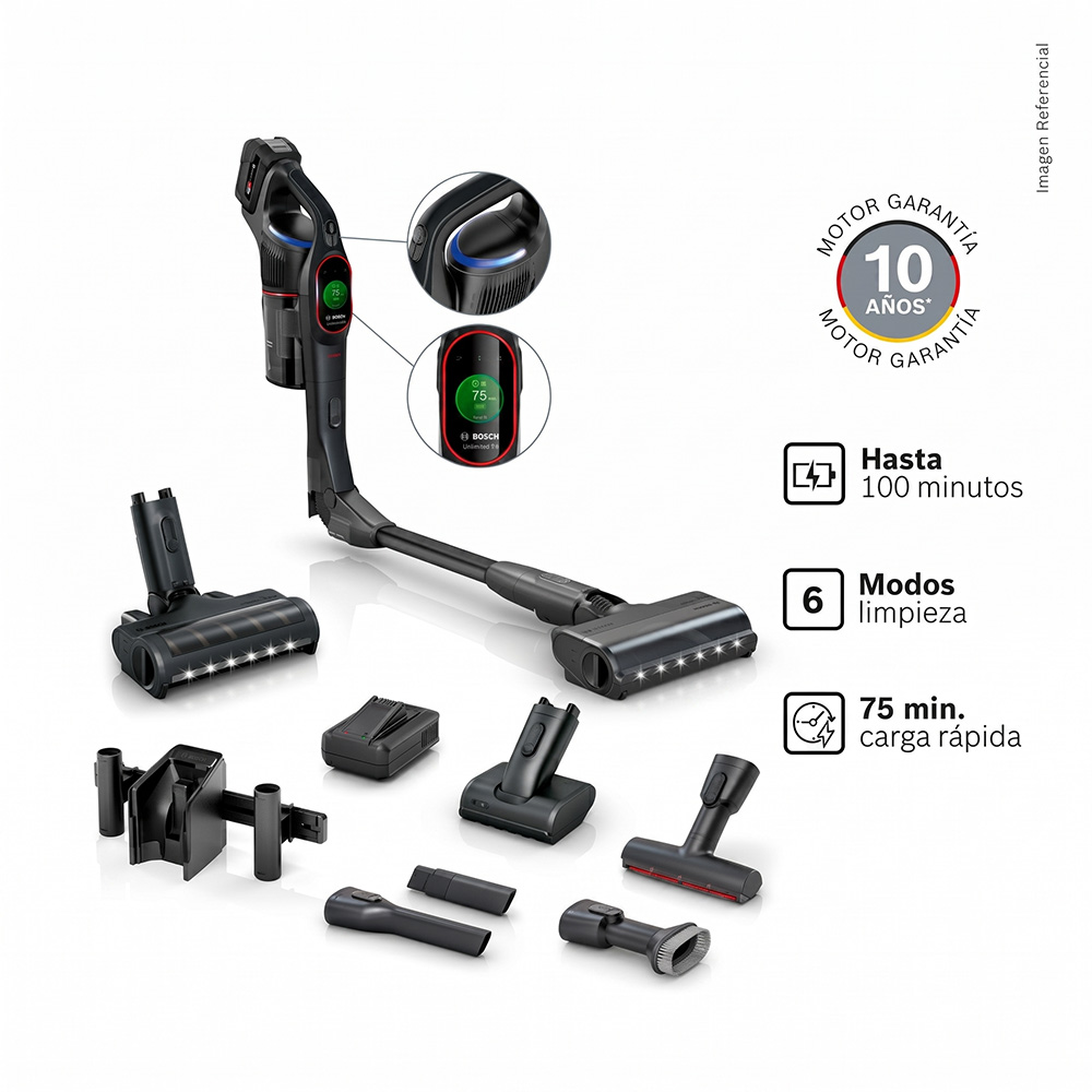 Aspiradora Sin Cable ProPower BCS1051POW Unlimited 10