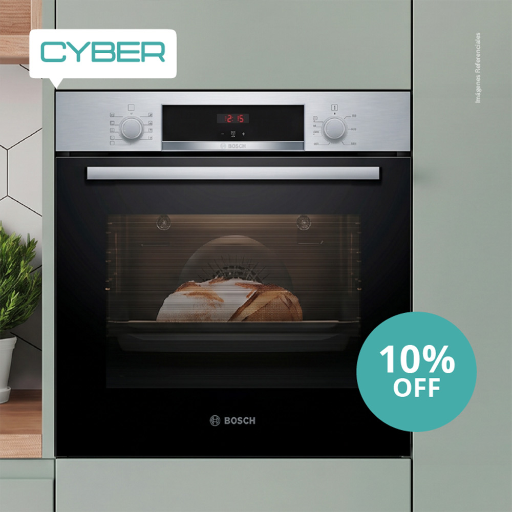08. Horno Eléctrico Empotrable HBA514ES3 71L Serie 6