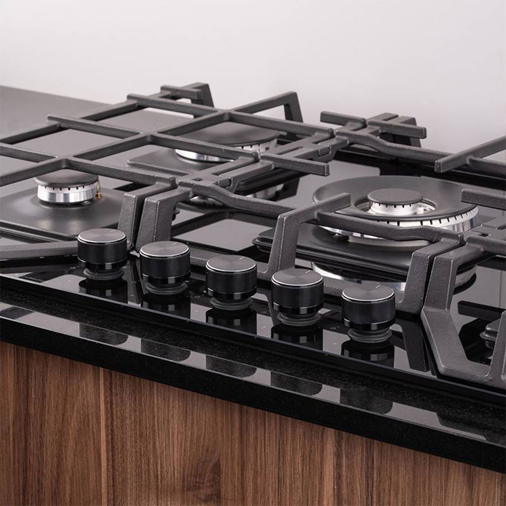 Encimera Vidrio Templado a gas 76cm SCollection - 3120SOLCO060