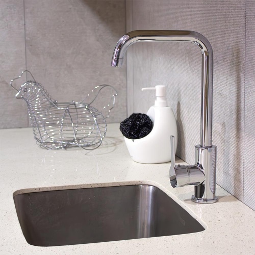 Mezcladora Monocomando tubular para lavadero Brikkel Springs