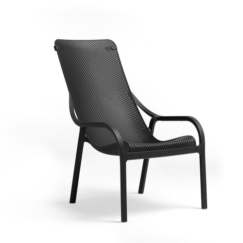 POLTRONA NET LOUNGE ANTRACITE
