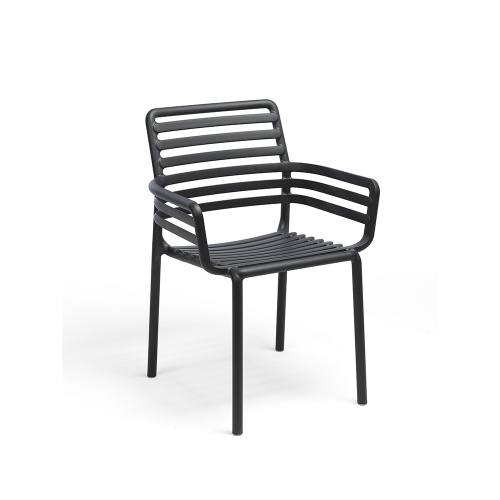 SILLA DOGA ARMCHAIR ANTRACITE