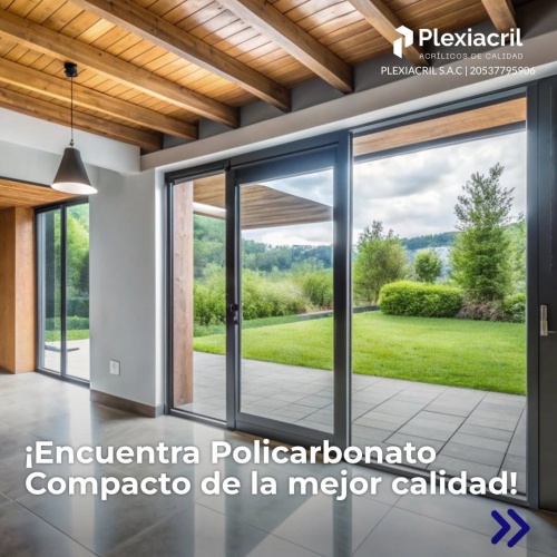 Mamparas de policarbonato y acrílico