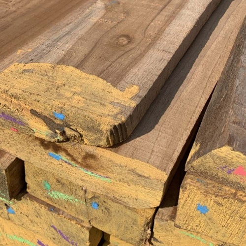 Madera secada al horno