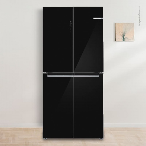 Refrigerador Multidoor Cristal Negro 547L KMC85LBEA Serie 4