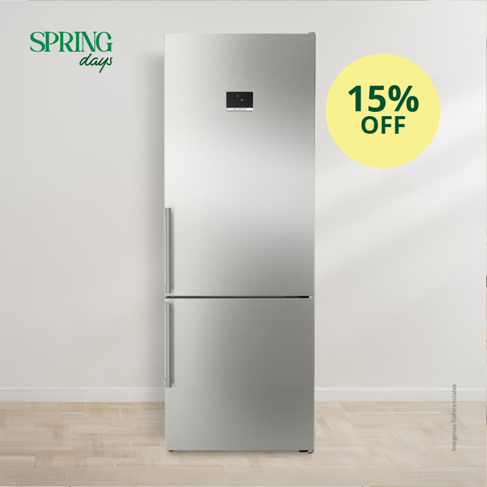 07. Refrigerador Bottom Freezer KGN56XIDR 631 L Serie 6
