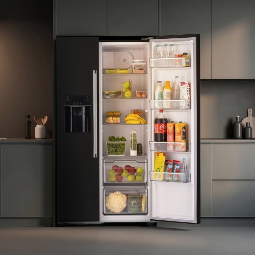 Refrigeradora Side by Side Boston SCollection 513L - 3120SOLREF513BLKIN