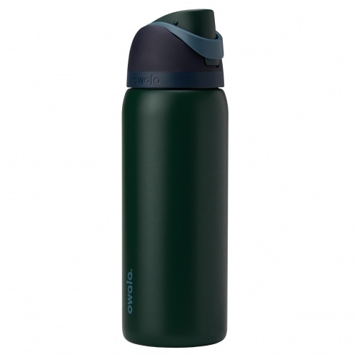 x- Owala FreeSip - Botella de agua de acero inoxidable de 32 oz